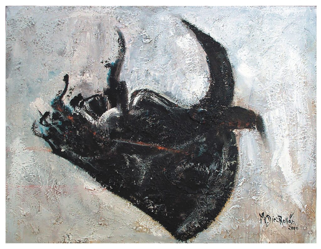 Cabeza de toro, Manuel Díez Rollán