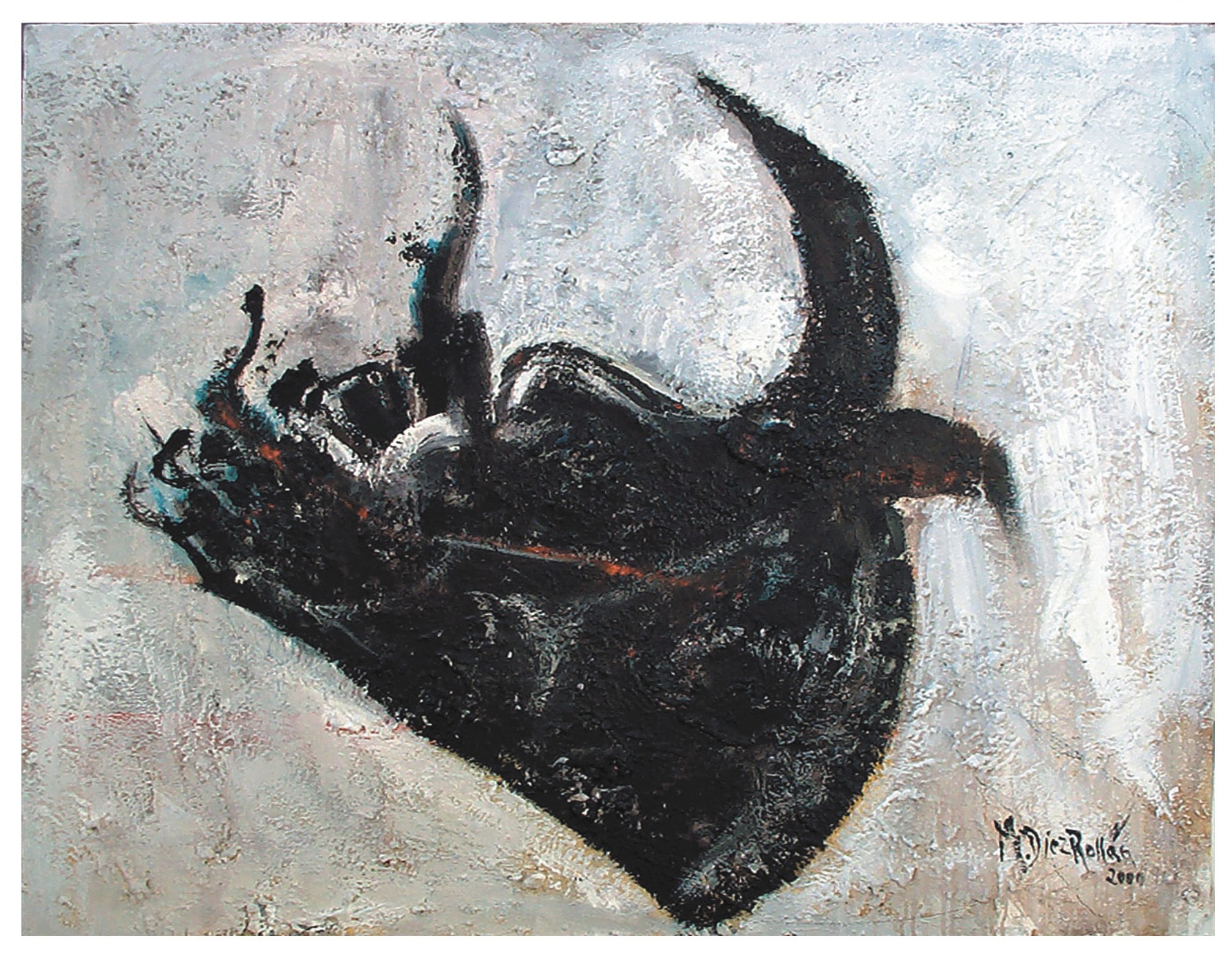 Cabeza de toro, Manuel Díez Rollán