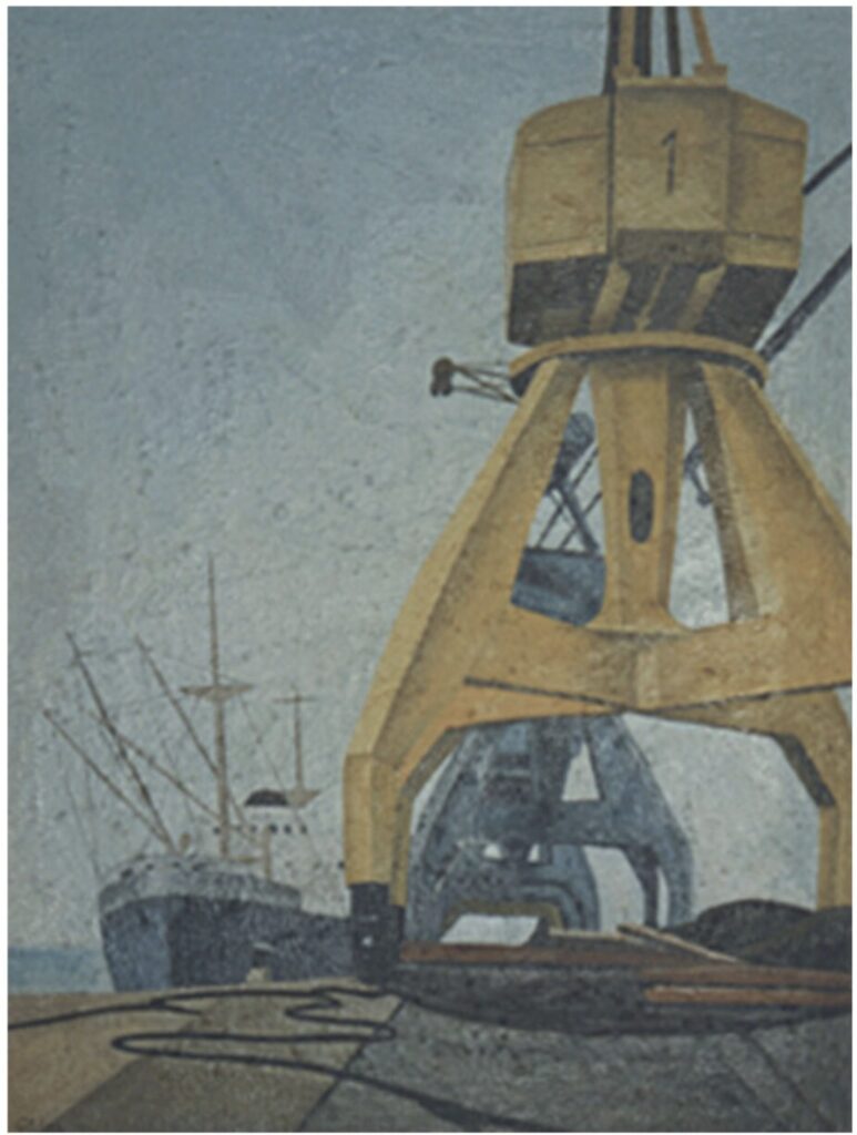 Grúas y puertos, José Cataluña del Castillo