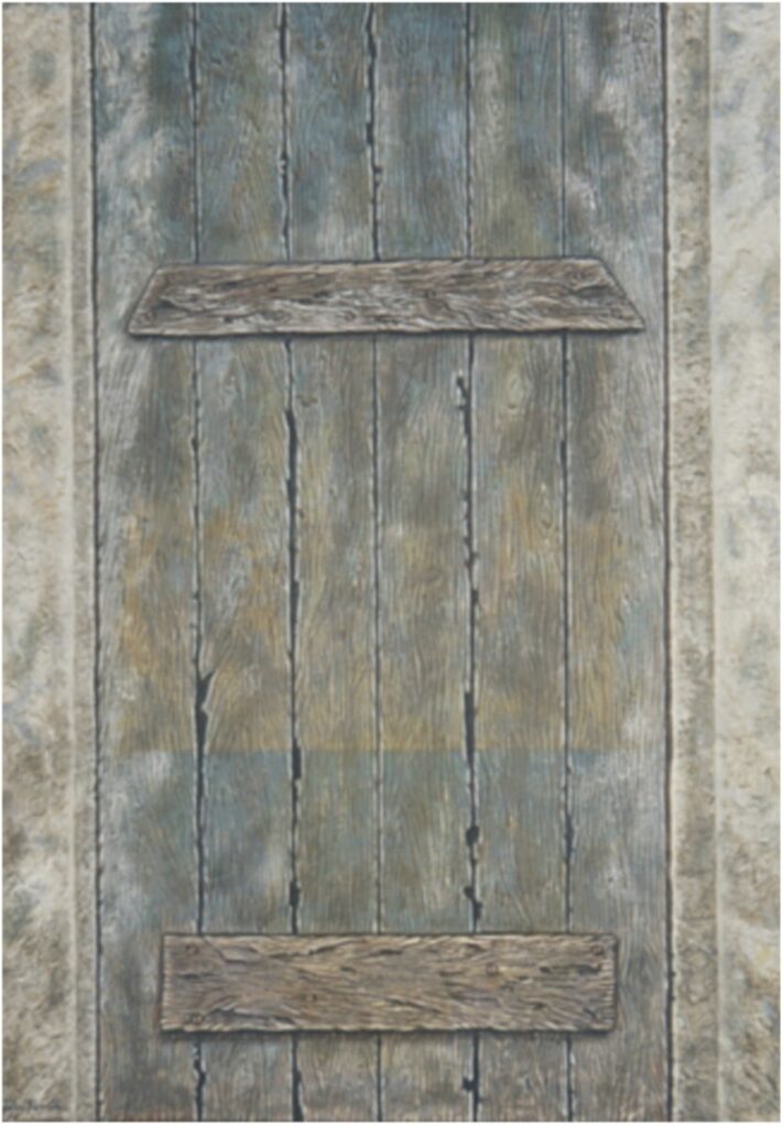 Madera verde y ocre, Julio Farell