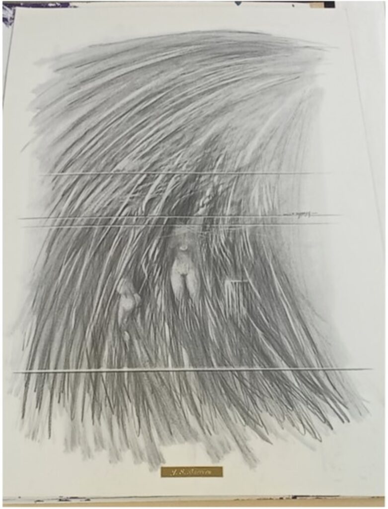 Desnudo en el trigal, Javier Sanz Barrera
