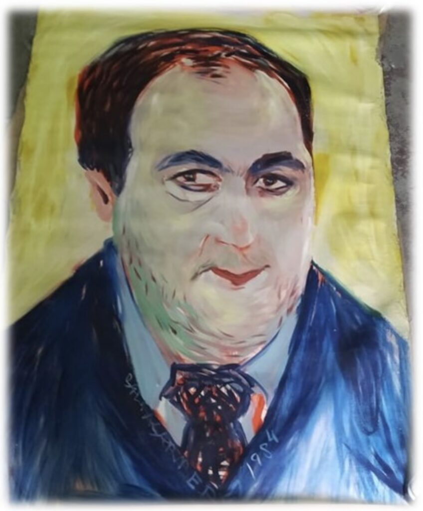 Retrato Mateo Berrueta, Baltasar Pérez