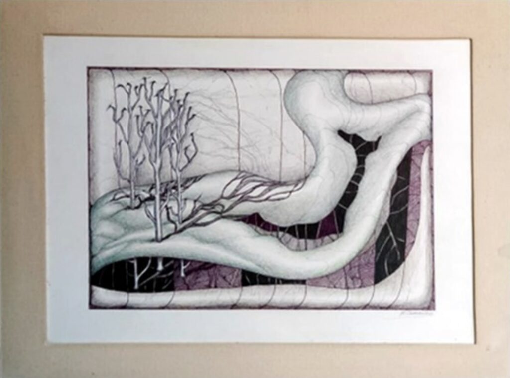 Dibujo original, Rafael Carramolino