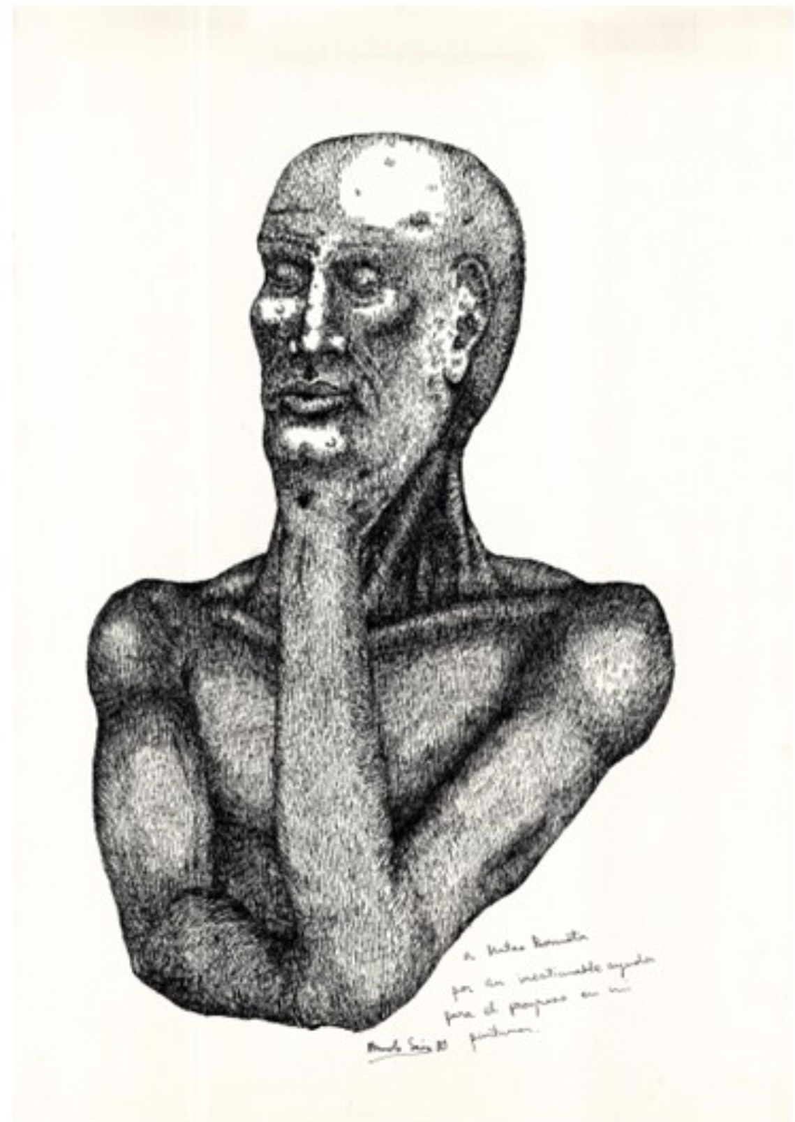 Autorretrato, Manuel Saiz