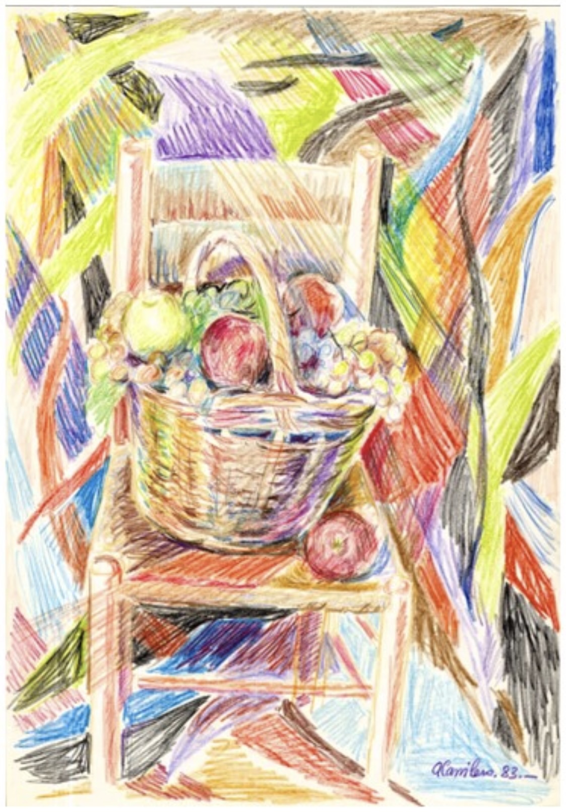 Silla bodegón, Antonio Carrilero Ortiz